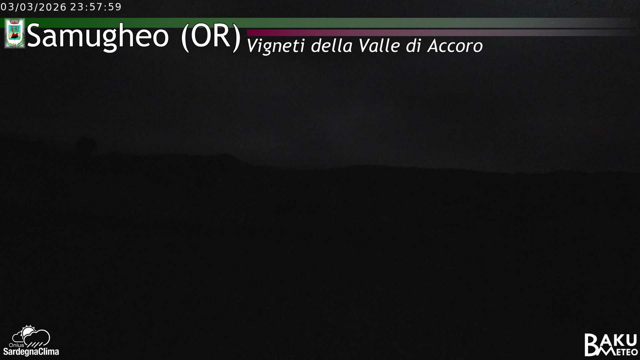 time-lapse frame, Samugheo webcam