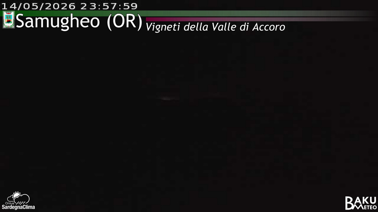 time-lapse frame, Samugheo webcam