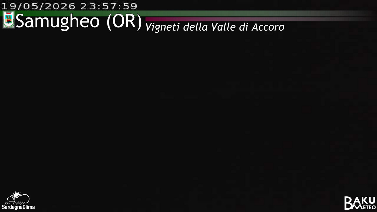 time-lapse frame, Samugheo webcam