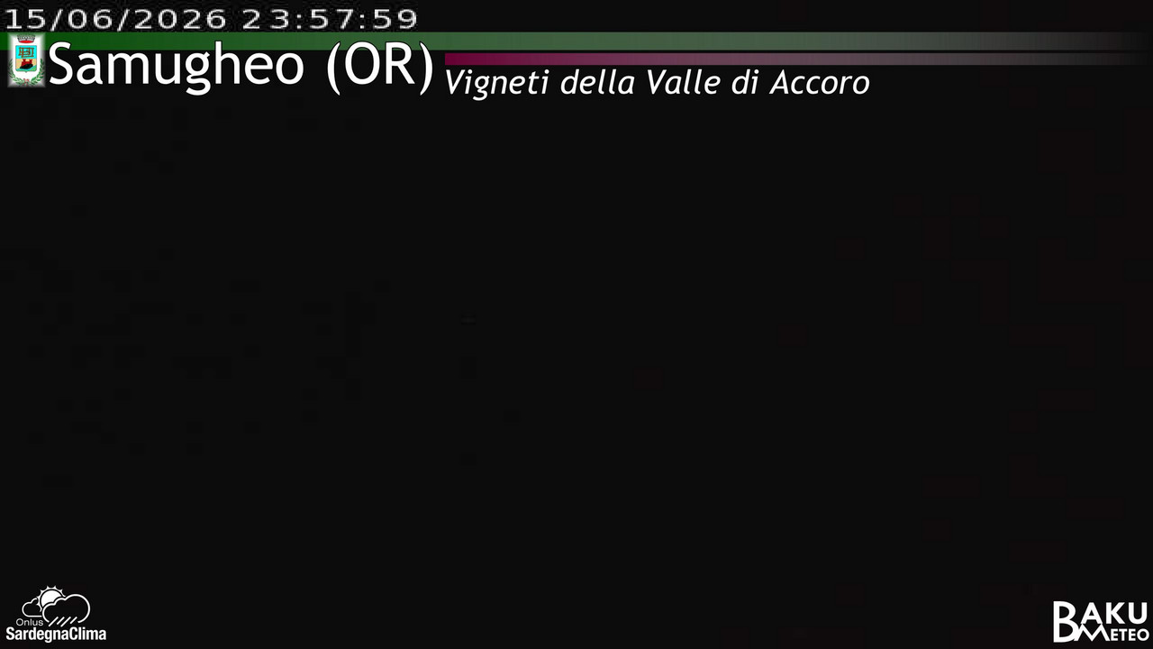time-lapse frame, Samugheo webcam