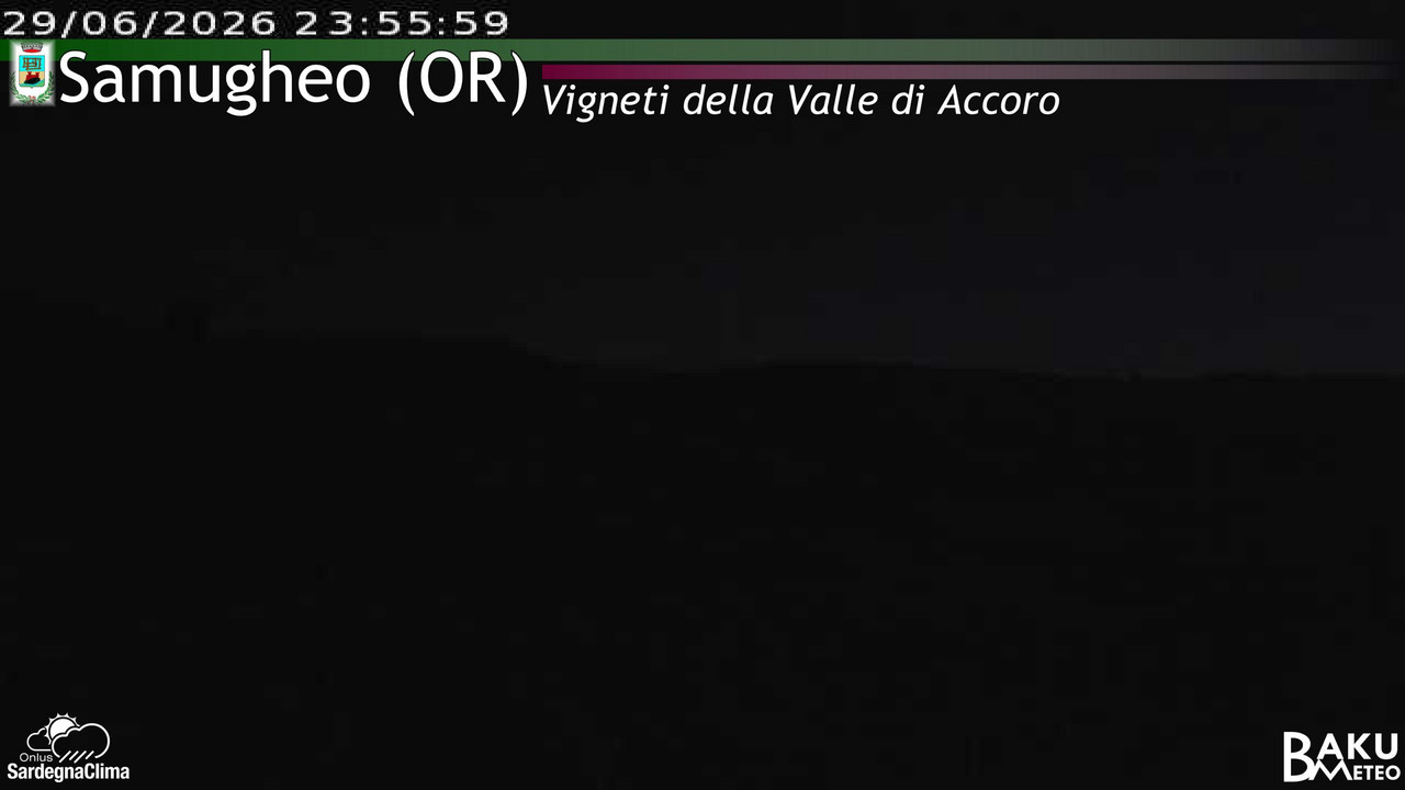 time-lapse frame, Samugheo webcam