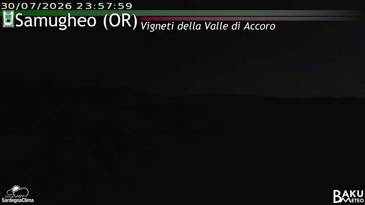 time-lapse frame, Samugheo webcam