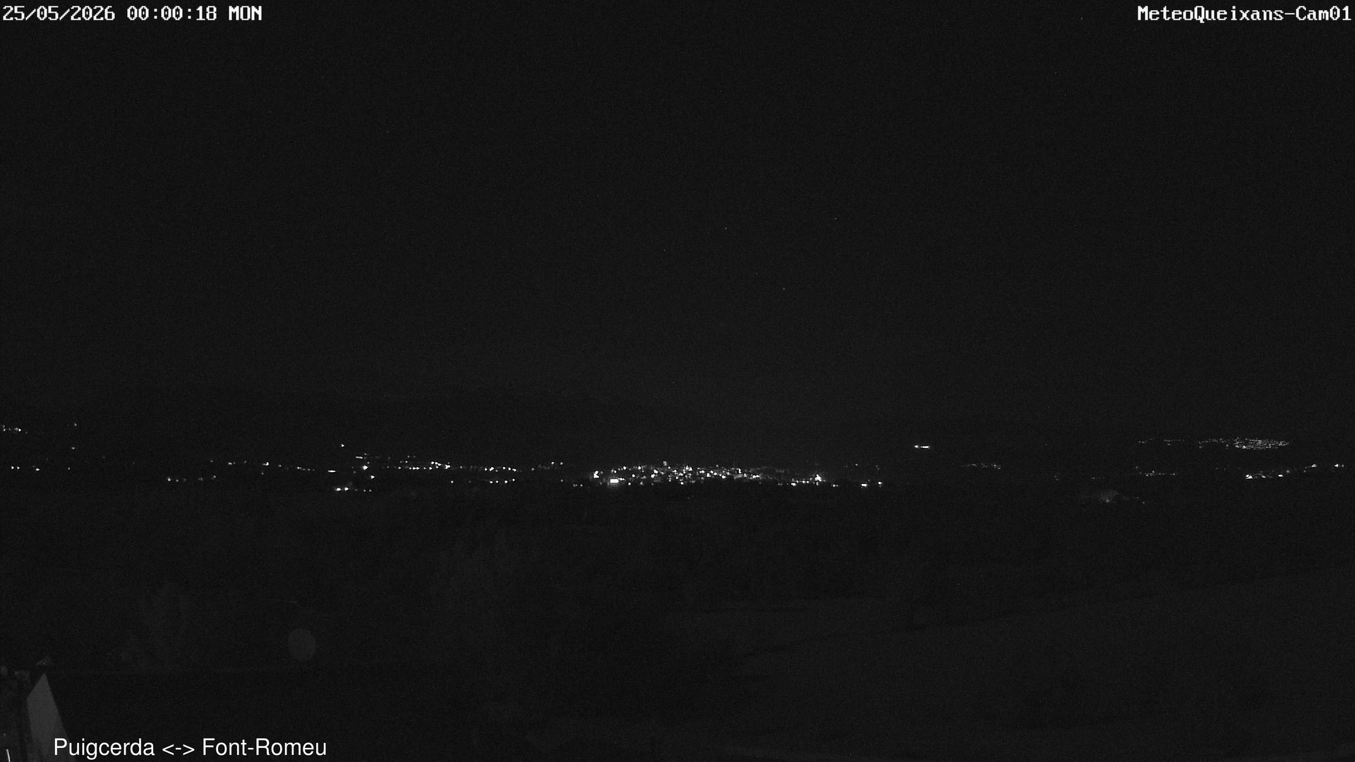 time-lapse frame, CAM01 - MeteoQueixans webcam