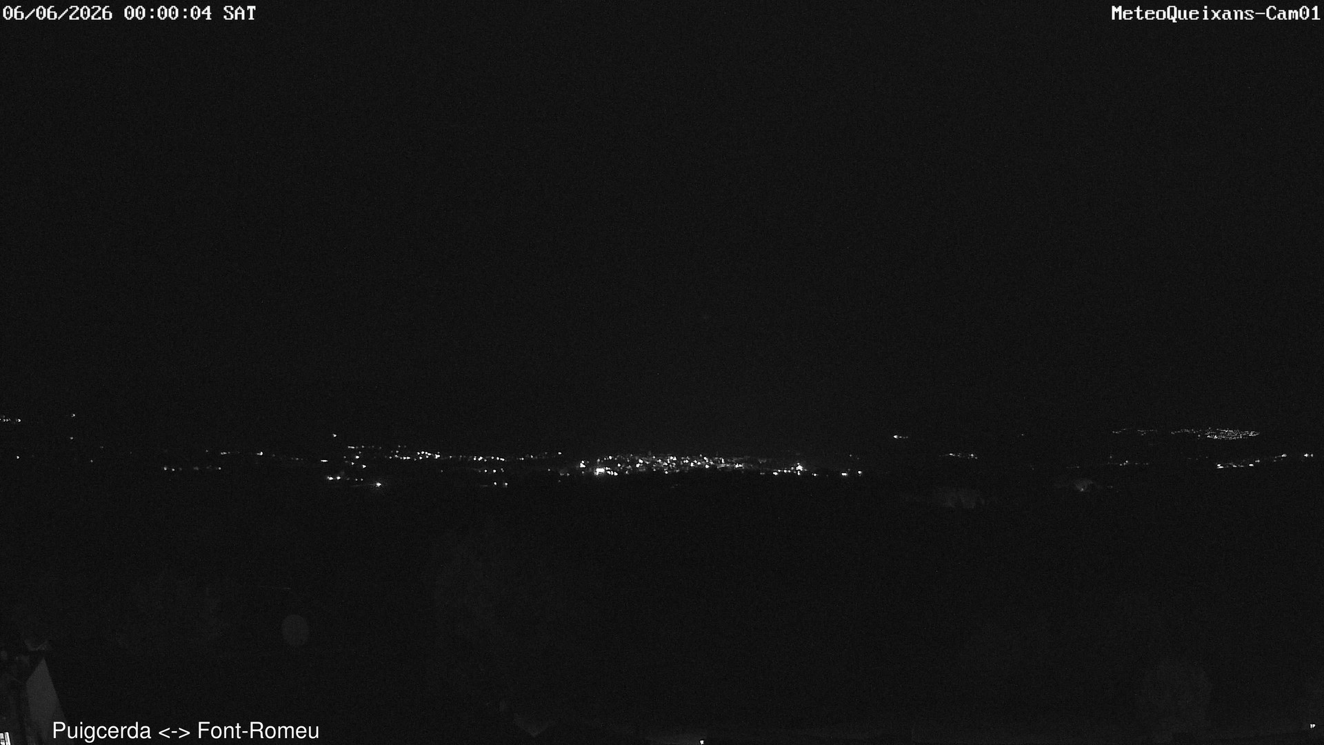 time-lapse frame, CAM01 - MeteoQueixans webcam