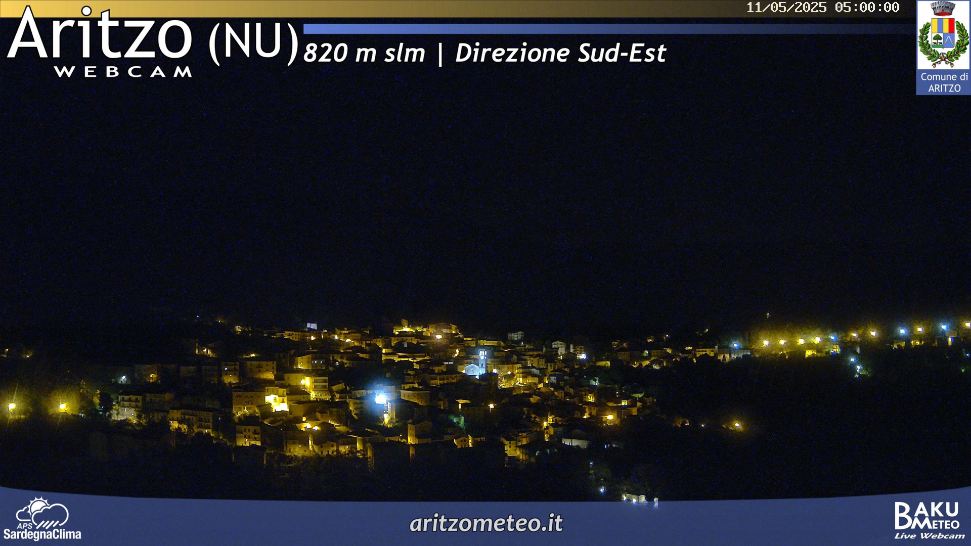 time-lapse frame, Aritzo webcam