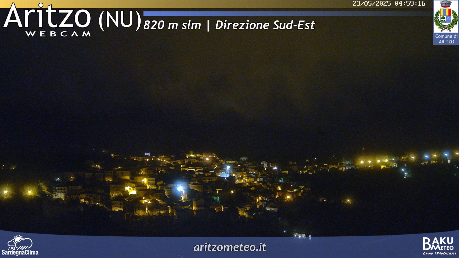 time-lapse frame, Aritzo webcam