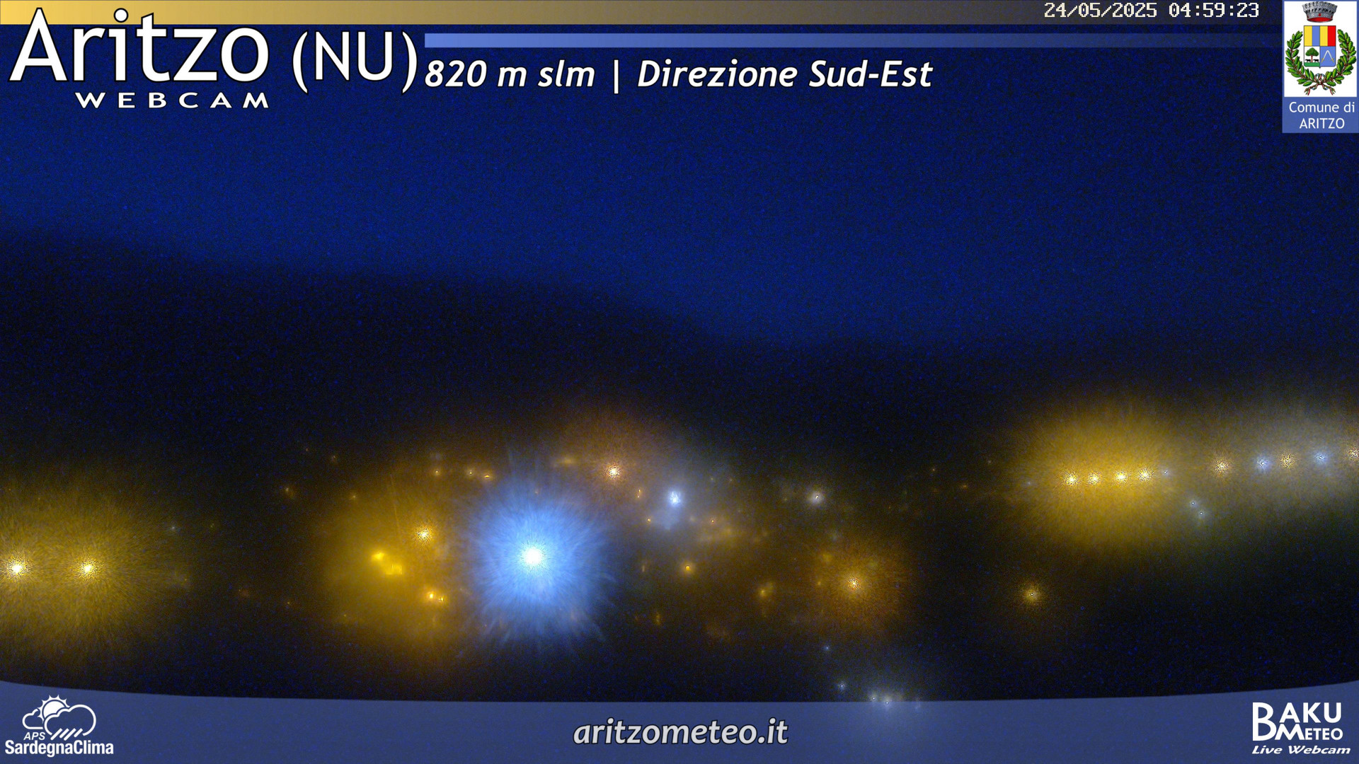 time-lapse frame, Aritzo webcam