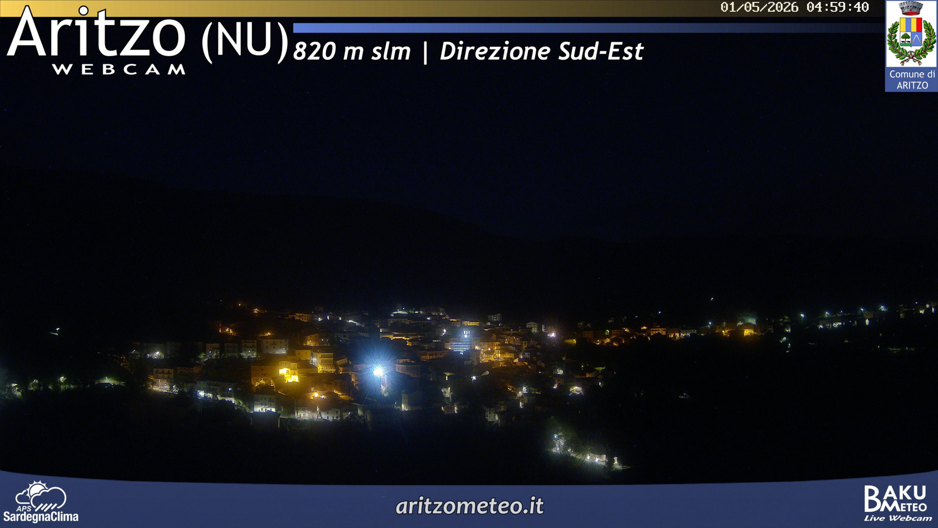 time-lapse frame, Aritzo webcam
