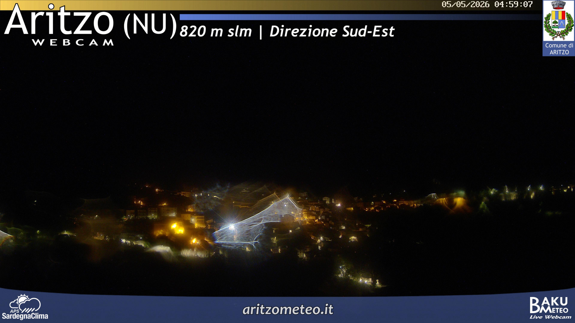 time-lapse frame, Aritzo webcam