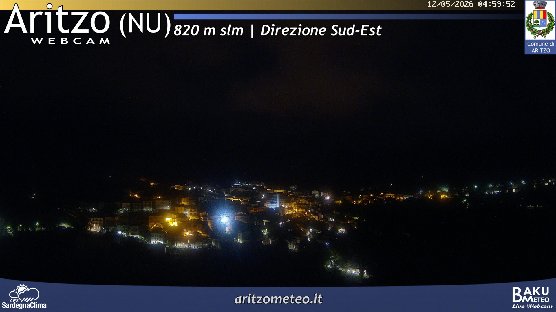 time-lapse frame, Aritzo webcam