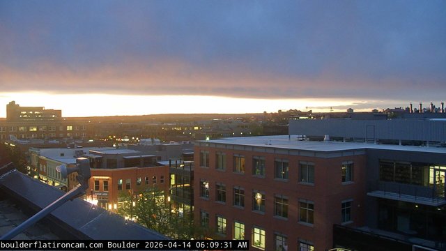 time-lapse frame, Boulder East daily time lapse webcam