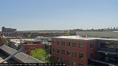view from Boulder East daily time lapse on 2026-04-18