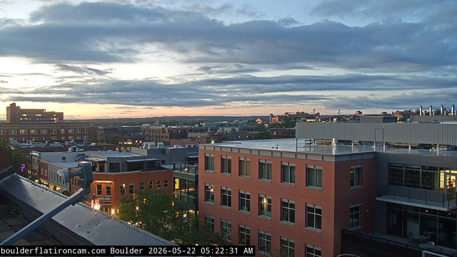 time-lapse frame, Boulder East daily time lapse webcam