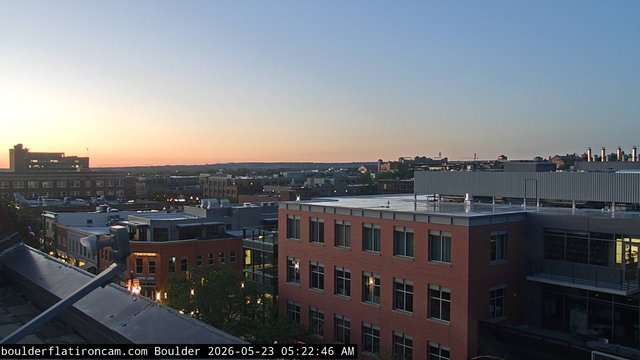 time-lapse frame, Boulder East daily time lapse webcam