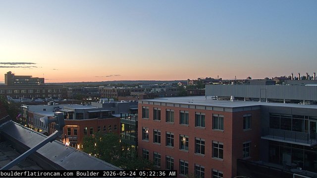 time-lapse frame, Boulder East daily time lapse webcam
