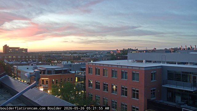 time-lapse frame, Boulder East daily time lapse webcam