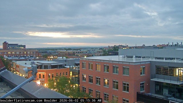 time-lapse frame, Boulder East daily time lapse webcam
