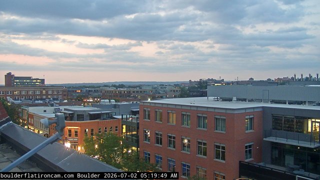 time-lapse frame, Boulder East daily time lapse webcam