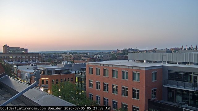 time-lapse frame, Boulder East daily time lapse webcam