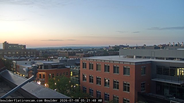 time-lapse frame, Boulder East daily time lapse webcam