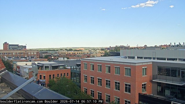 time-lapse frame, Boulder East daily time lapse webcam