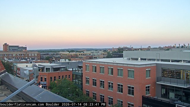 time-lapse frame, Boulder East daily time lapse webcam