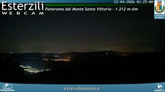 view from Monte Santa Vittoria on 2026-04-22