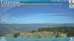 view from Monte Santa Vittoria on 2026-05-01