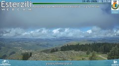 view from Monte Santa Vittoria on 2026-05-14