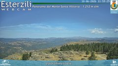 view from Monte Santa Vittoria on 2026-06-10
