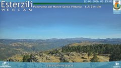 view from Monte Santa Vittoria on 2026-06-12