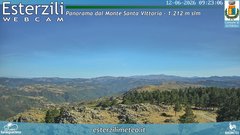 view from Monte Santa Vittoria on 2026-06-12