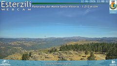 view from Monte Santa Vittoria on 2026-06-12