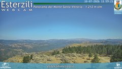 view from Monte Santa Vittoria on 2026-07-10