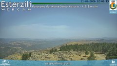 view from Monte Santa Vittoria on 2026-07-21