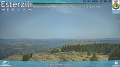 view from Monte Santa Vittoria on 2026-07-22