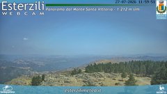 view from Monte Santa Vittoria on 2026-07-27