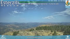 view from Monte Santa Vittoria on 2026-08-03