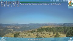 view from Monte Santa Vittoria on 2026-08-10