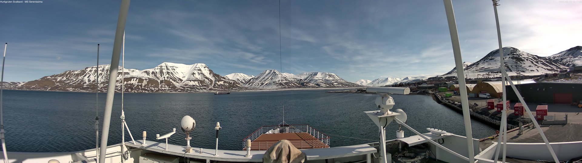 time-lapse frame, MS Serenissima webcam