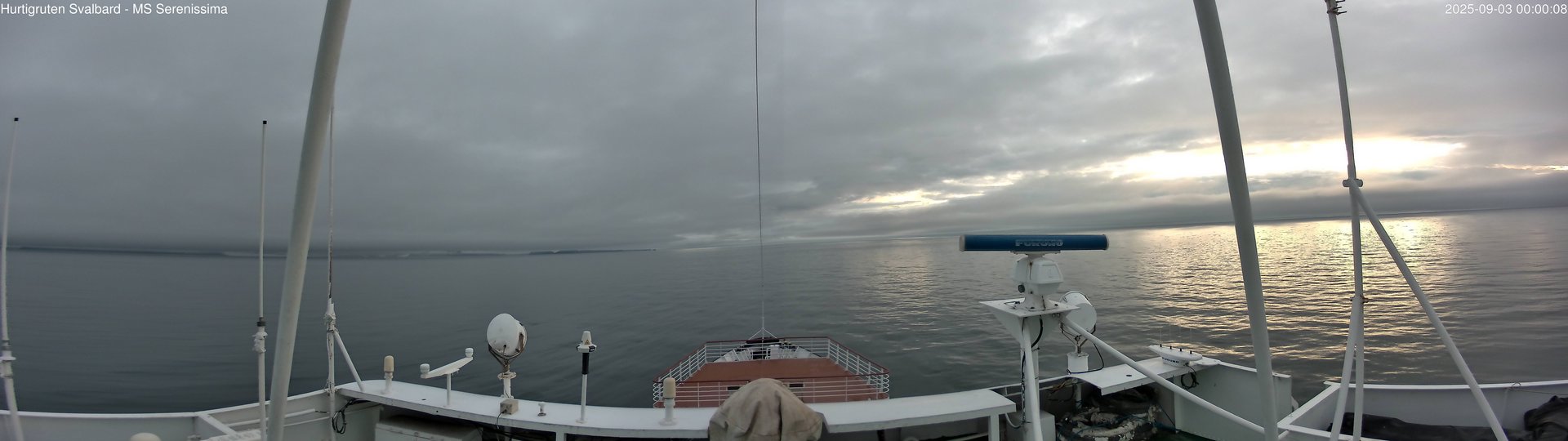time-lapse frame, MS Serenissima webcam