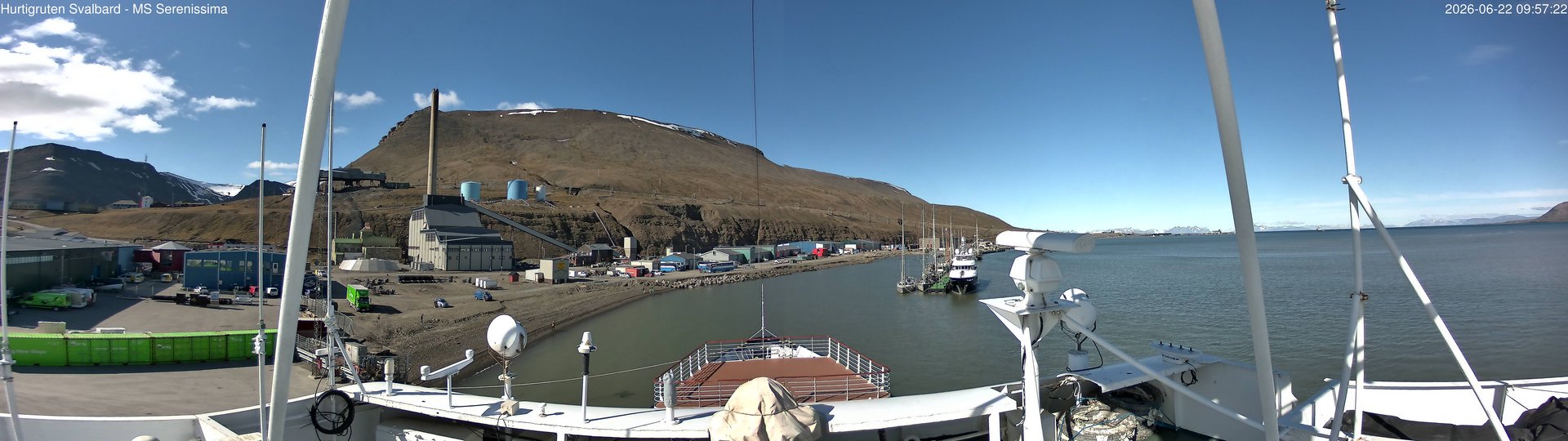 time-lapse frame, MS Serenissima webcam