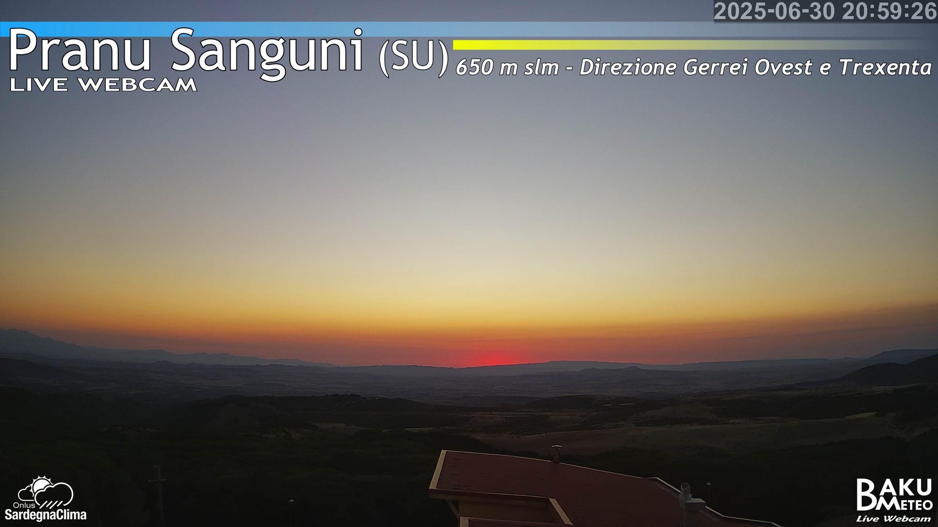 time-lapse frame, Pranu Sanguni webcam