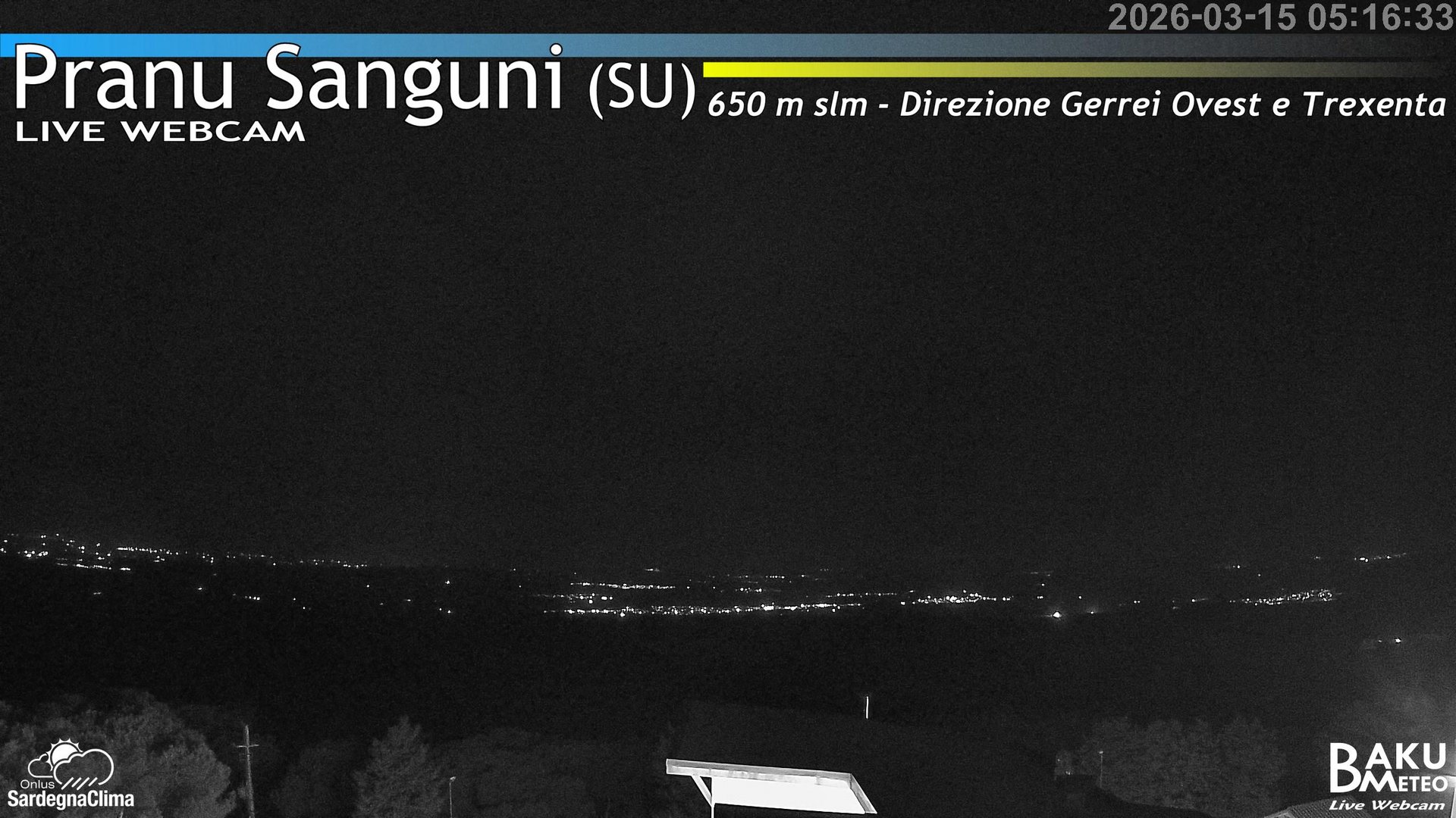 time-lapse frame, Pranu Sanguni webcam