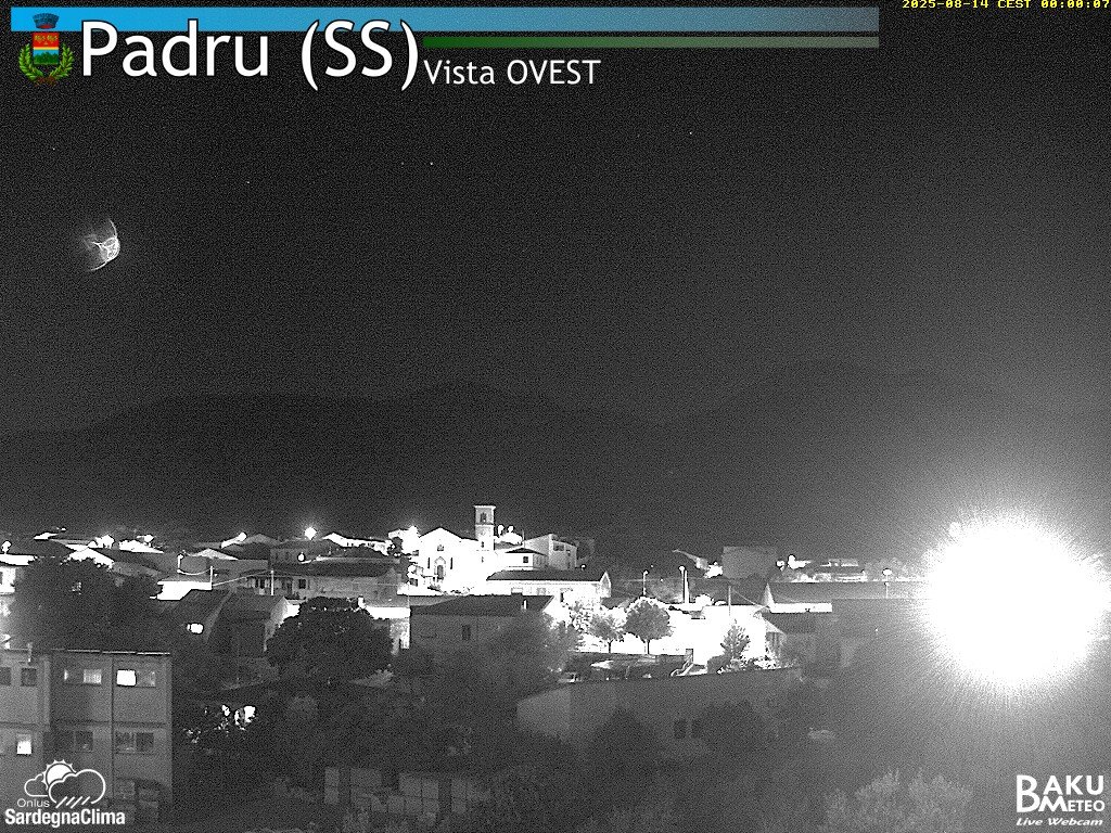 time-lapse frame, Padru webcam