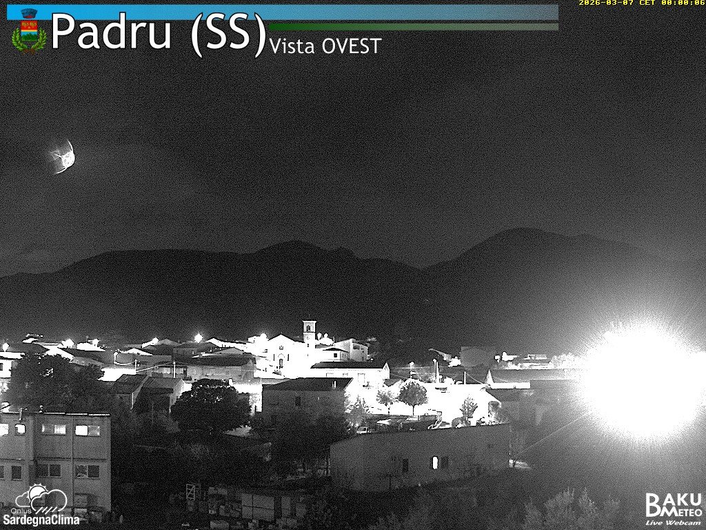 time-lapse frame, Padru webcam