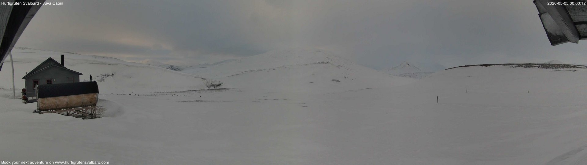 Hurtigruten Svalbard - Brentskaret webcam time-lapse frame, Hurtigruten Svalbard - Brentskaret webcam