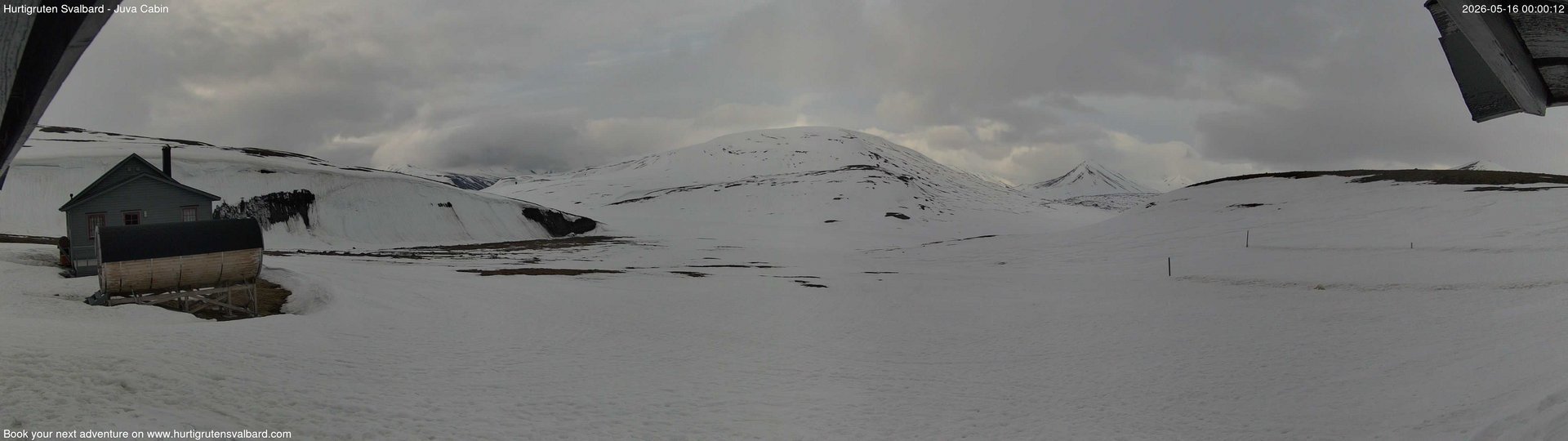 Hurtigruten Svalbard - Brentskaret webcam time-lapse frame, Hurtigruten Svalbard - Brentskaret webcam