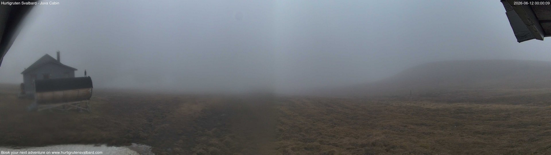 time-lapse frame, Hurtigruten Svalbard - Brentskaret webcam