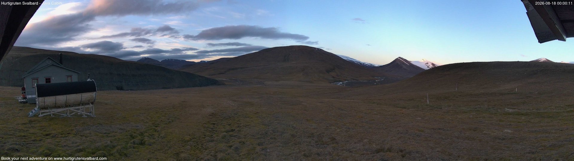Hurtigruten Svalbard - Brentskaret webcam time-lapse frame, Hurtigruten Svalbard - Brentskaret webcam